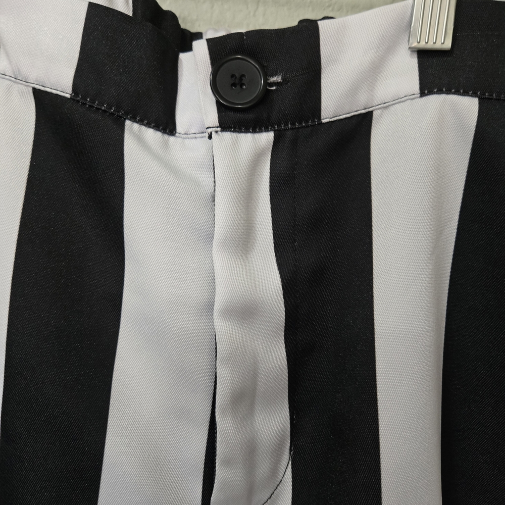 Spirit Halloween Beetlejuice Costume Adult Small Jacket Pants Tie Black White - Picture 10 of 14